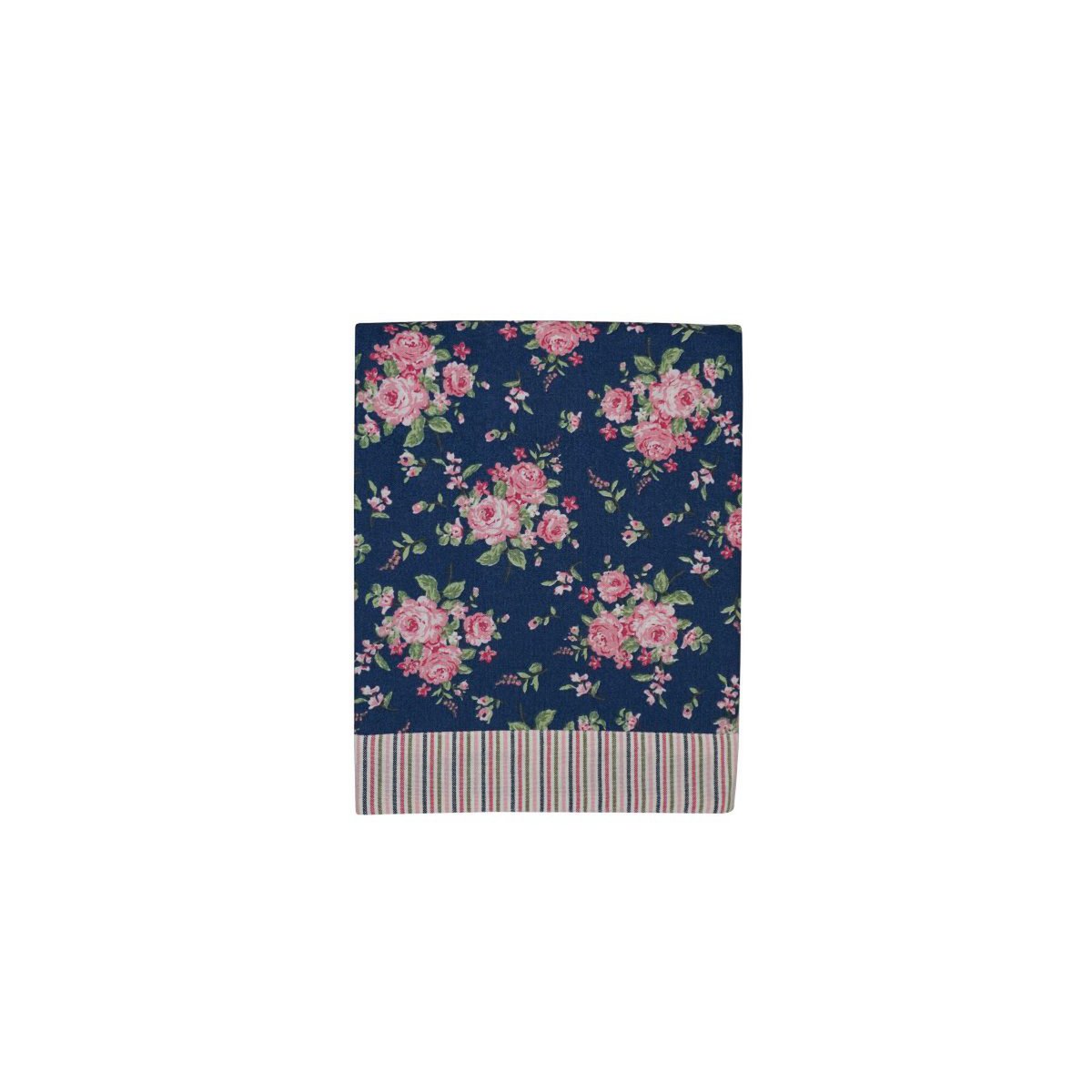 Mantel Bella azul 100x100 cm Isabelle Rose