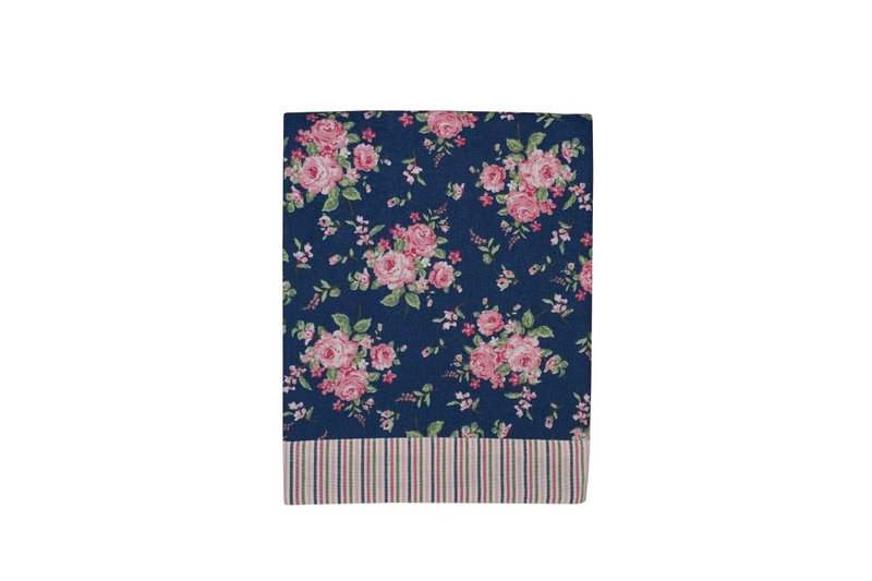Mantel Bella azul 100x100 cm Isabelle Rose