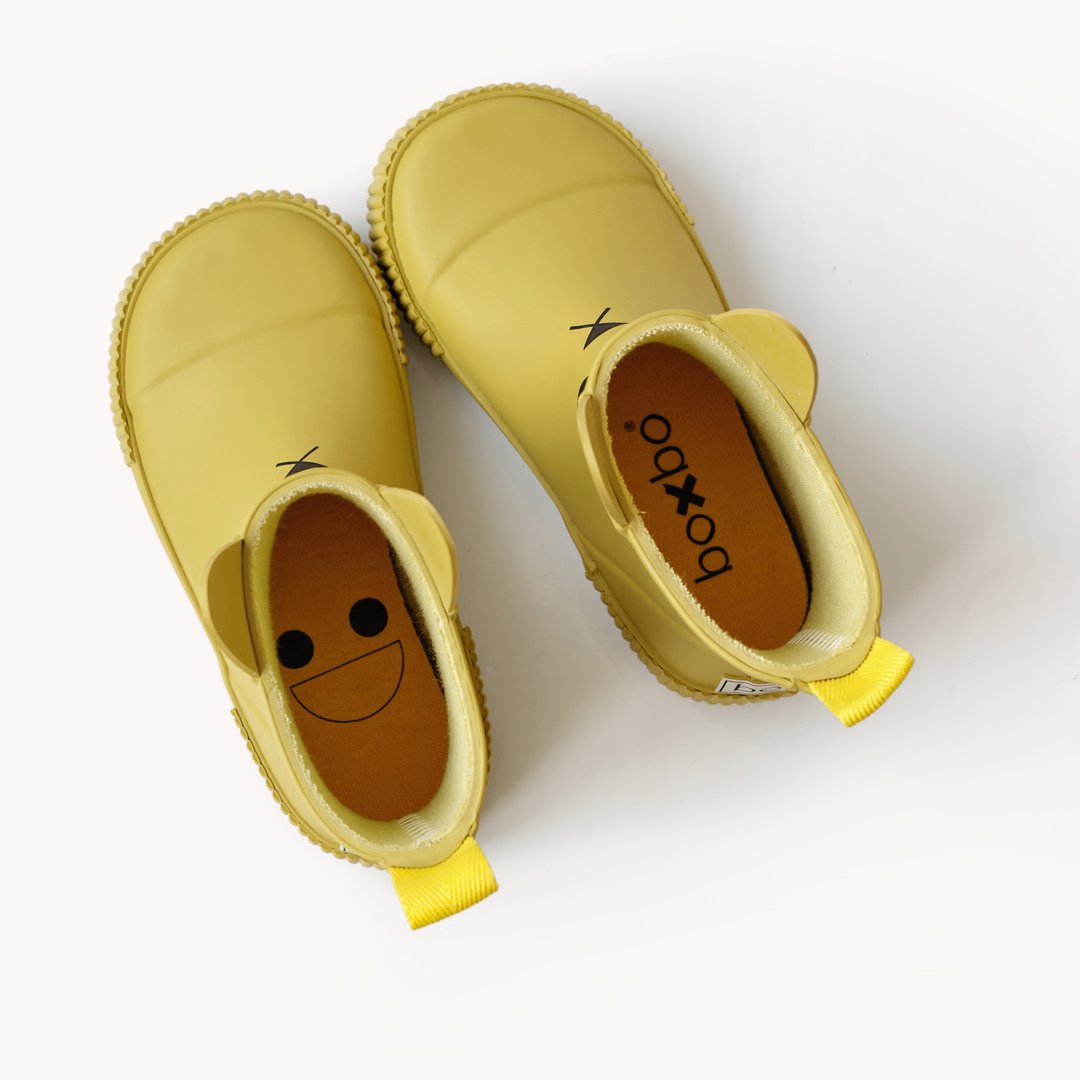 Bottes de Pluie Enfant KERRAN Moutarde