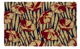 Victoria and Albert Museum Poppy Field Coir Doormat
