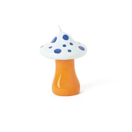 BIG BLUE MUSHROOM CANDLE HF