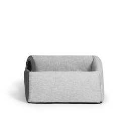 UP&DOWN niche pour chien 2en1- gris clair chiné