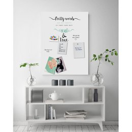 Magnetic marker board - Pretty words