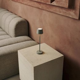 Vondel Mini Shadow Grå Trådløs Lampe