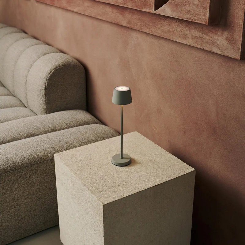 Vondel Mini Shadow Grå Trådløs Lampe