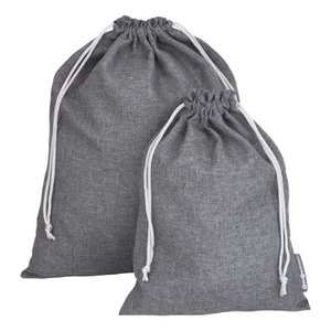 LAUNDRY BAGS, set of 2 - Grey