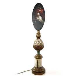 SAINTE THERESE OVAL SCREEN LAMPSHADE