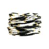 Masai Kralen Armbandje Black White Gold Mix