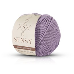 Sensy Premium Natural Baby Cotton 100% filato di cotone morbido per lavoro a maglia e uncinetto Amigurumi