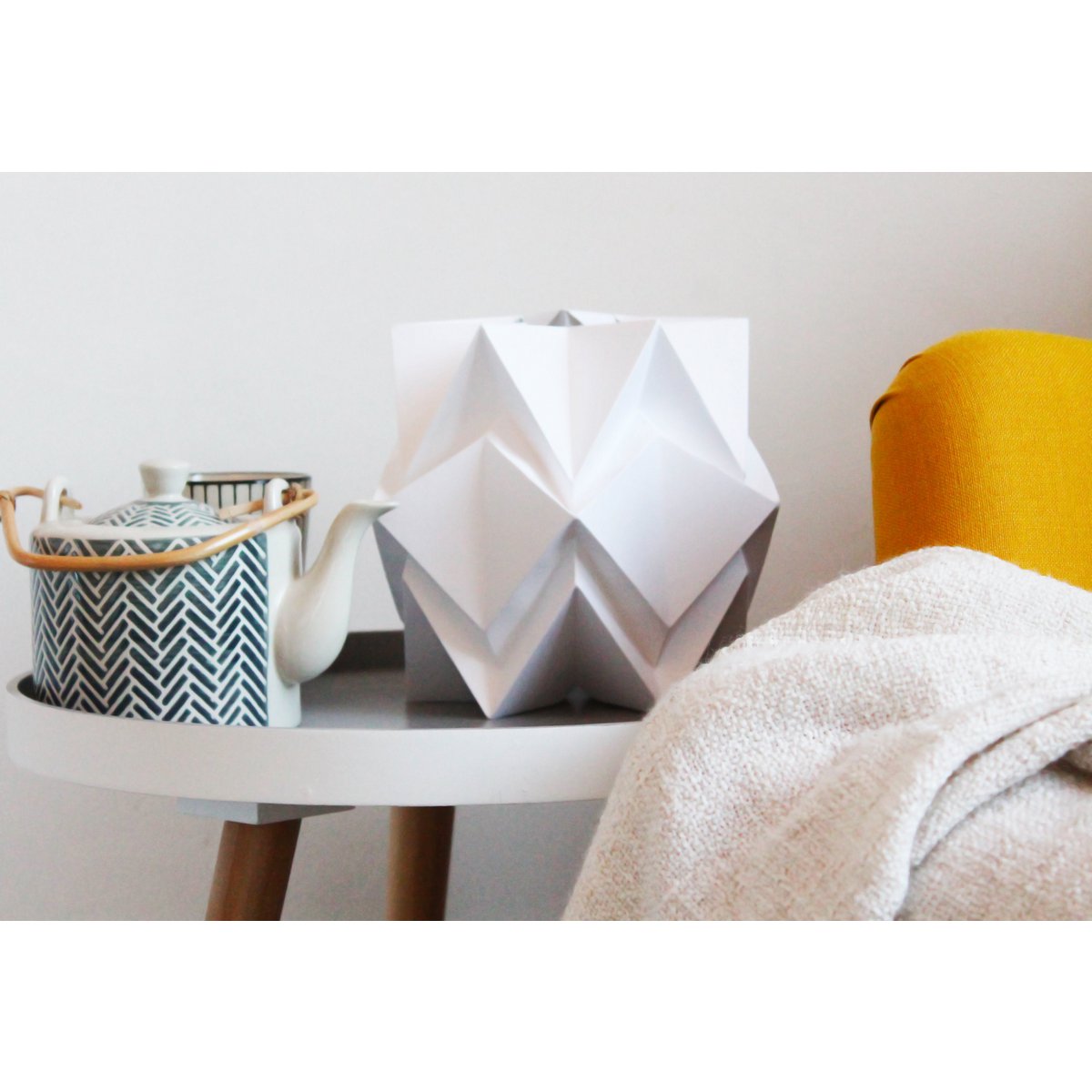 Origami Paper Table Lamp - Size S