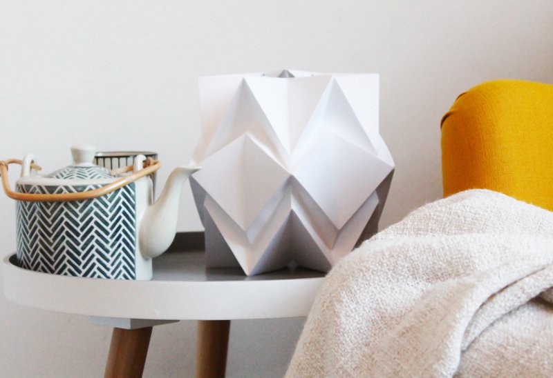 Origami Paper Table Lamp - Size S