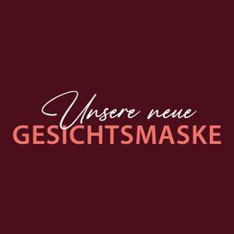NEU: Tuchmaske 3er Set- BYE-BYE Knitterfältchen