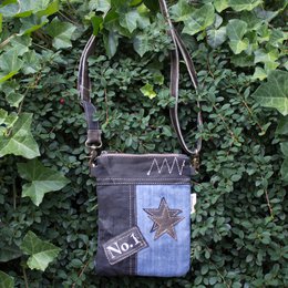 Sac bandoulière femme Sunsa. Sac à bandoulière style vintage. Sac à main en toile. petit sac à bandoulière pour femme. insigne étoile