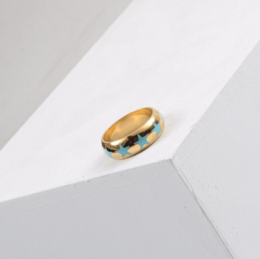 Linus - Stars Emaille Goldband