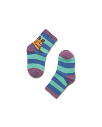 koaa – The Mouse “Stripes” – Socks blue/green