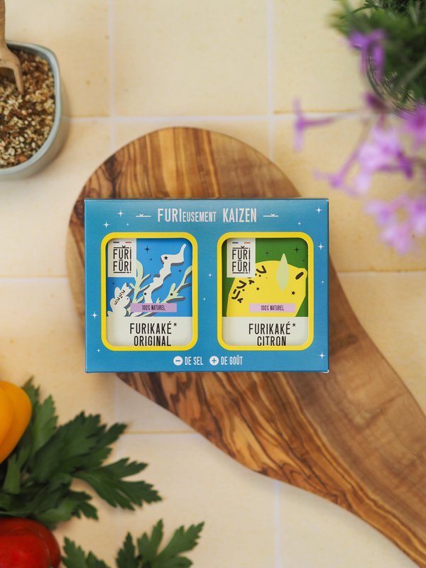FURIFURI "KAIZEN" æske - Sesam- og tangkrydderi - salt alternativ 2X80g