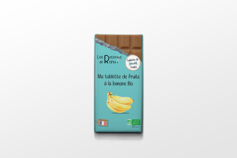 My organic banana fruit bar