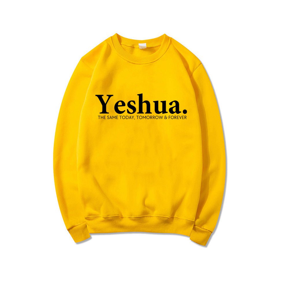 Vintage Yeshua Christian Sweatshirt Christelijke kleding Geloof