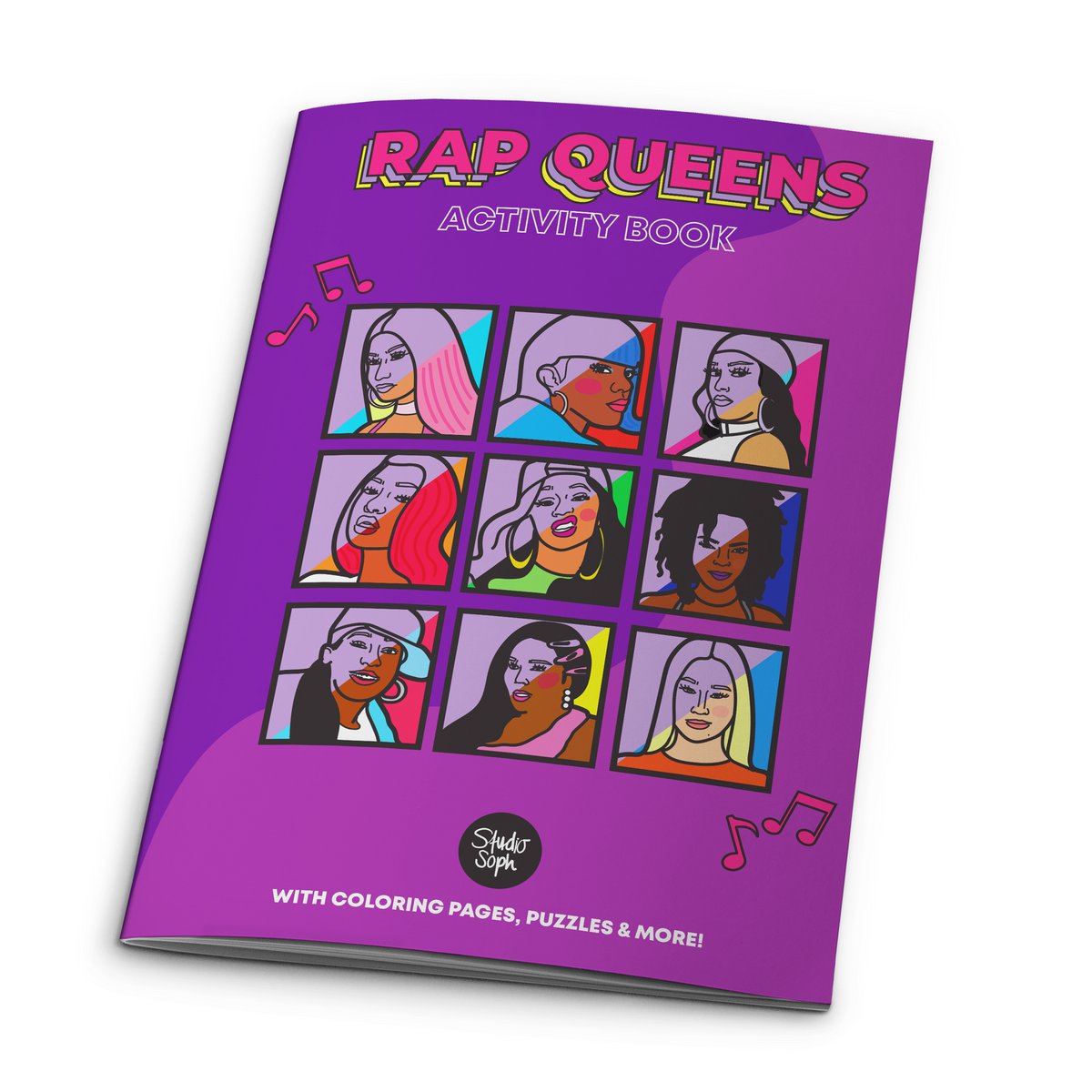 Livre d'activités Rap Queens