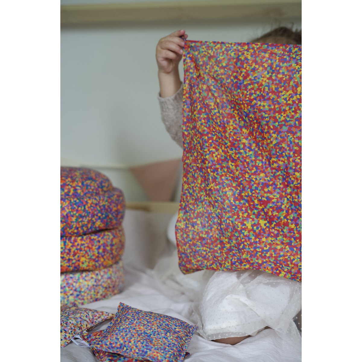 Play cloth - super confetti - spieletuch- play cotton