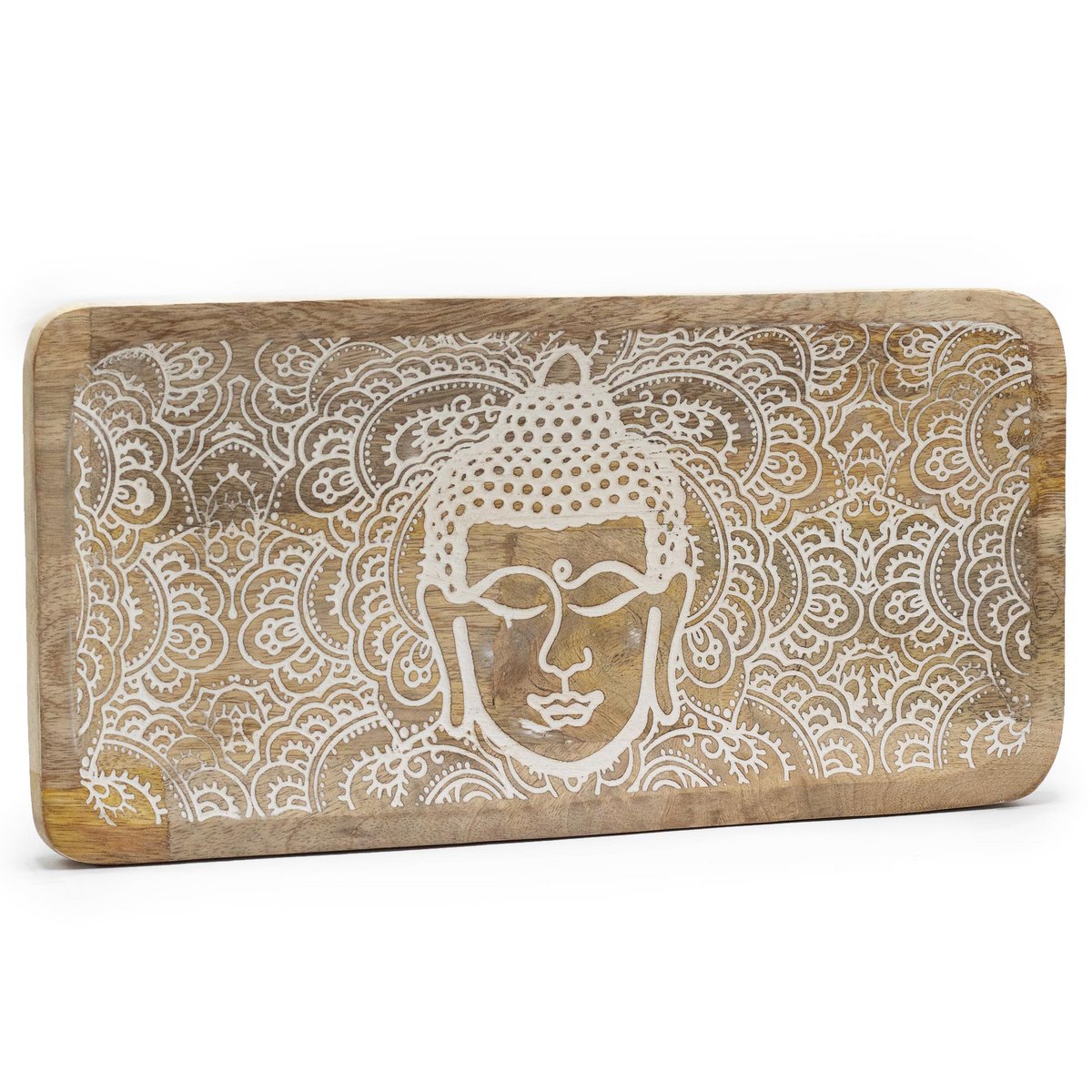Wholesale Wooden Boxes and Trays with Buddha & Hamsa Design