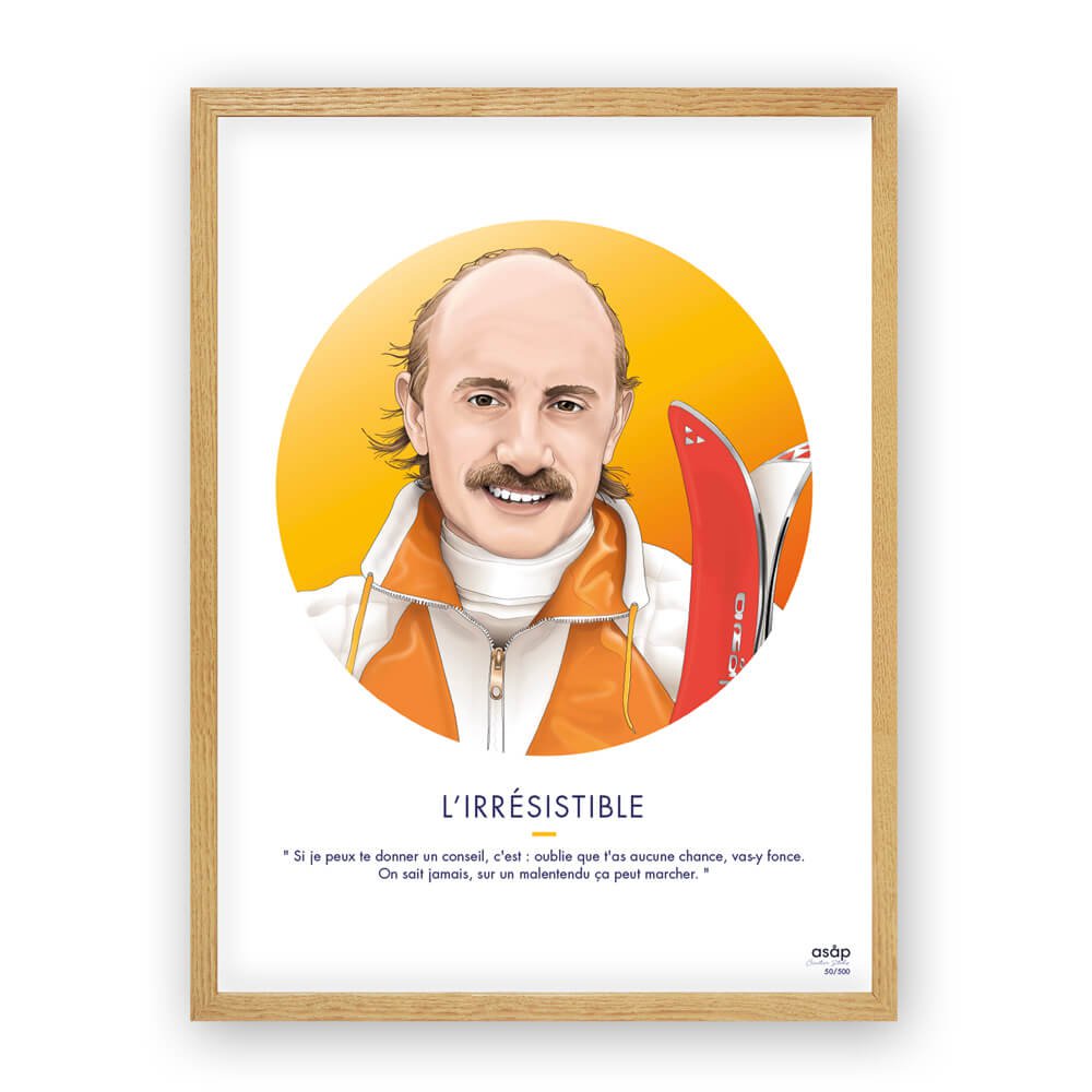 Poster "THE IRRESISTIBLE" 30x40cm