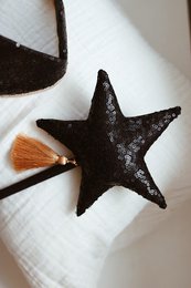 Bacchetta “Paillettes Nere”.