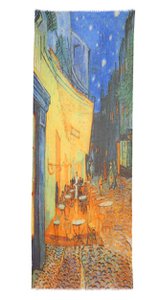 Wool Scarf - Otra Cosa - Terrace By Night - 1935