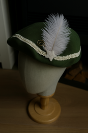 Il cappello di Pete: verde con stella
