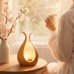 Medusa ätherisches Öldiffusor - Ultraschalldiffusor für Aromatherapie- und Raumduftstoffe - modernes und kompaktes Design - Geschenkidee