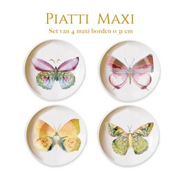 La dolce vita di una farfalla - Piatti Maxi