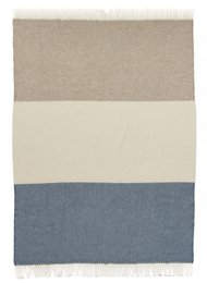 Uldkasttæppe SKY STRIPE