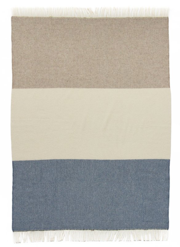 Wolldecke SKY STRIPE