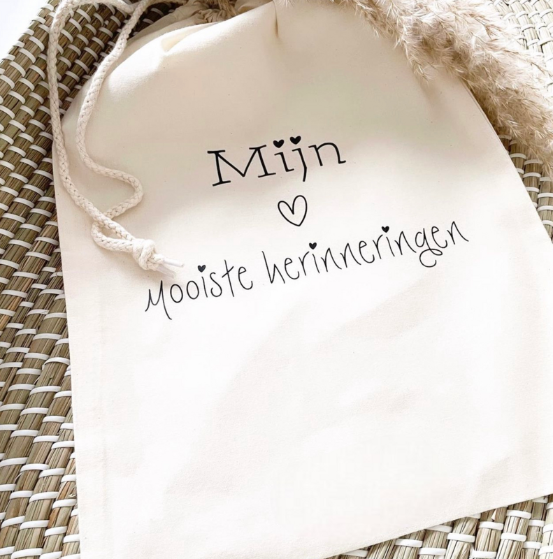 Storage bag My most beautiful memories