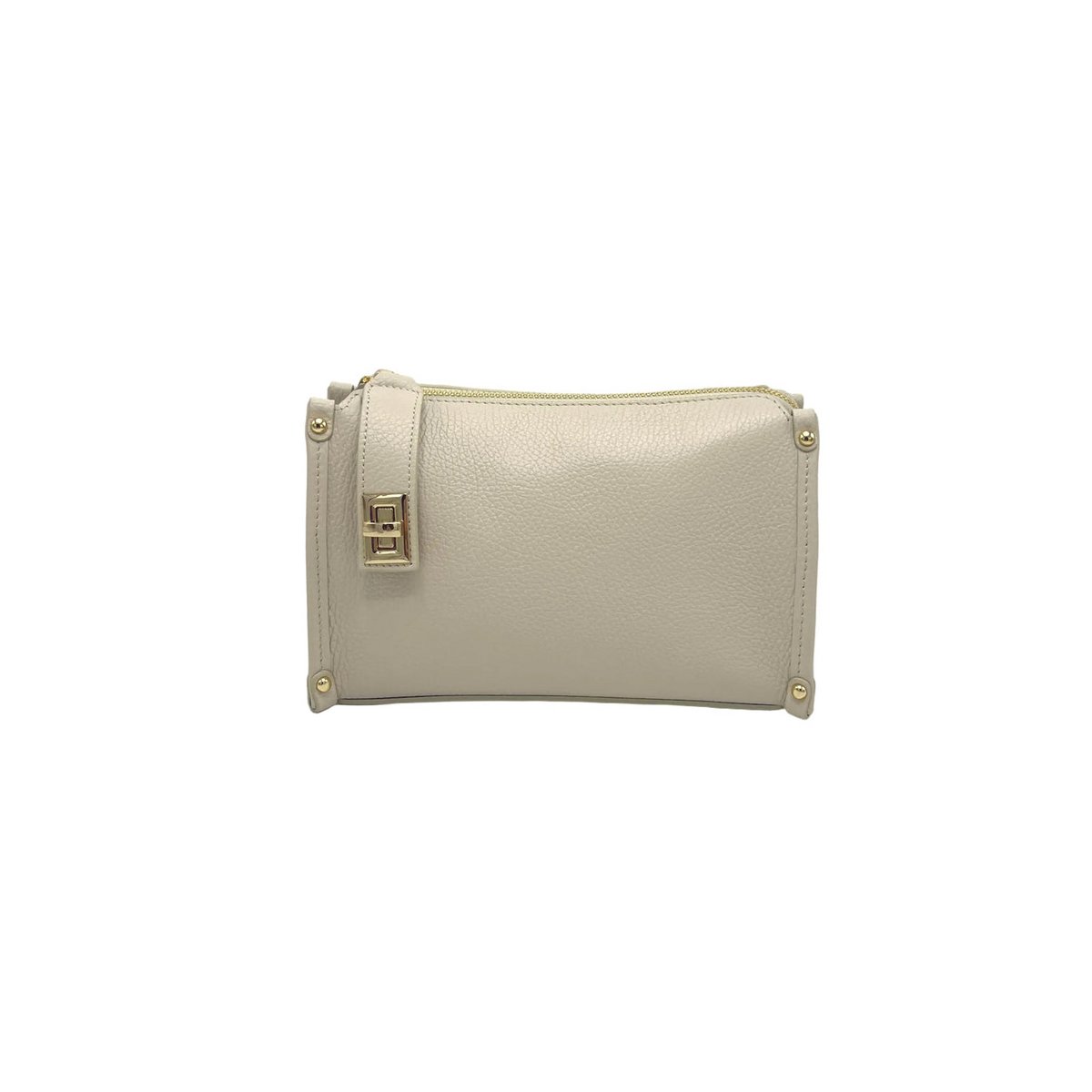 Boxy crossbodytas van echt leer, gemaakt in Italië, art. 112759