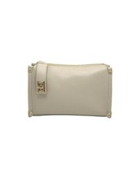 Genuine Leather Boxy Crossbody Bag, Made in Italy, art. 112759