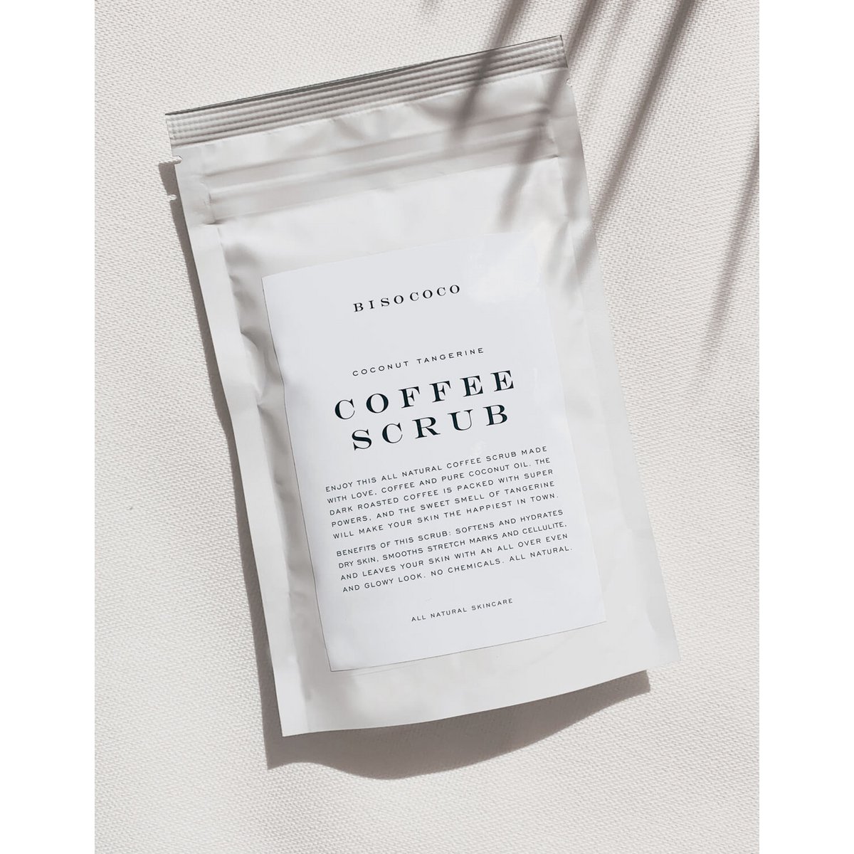 Exfoliante de café con coco y mandarina - 250 g