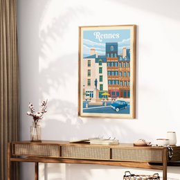 Vintage St Tropez Poster | Poster City Saint Tropez Provence Côte d'Azur France Copy
