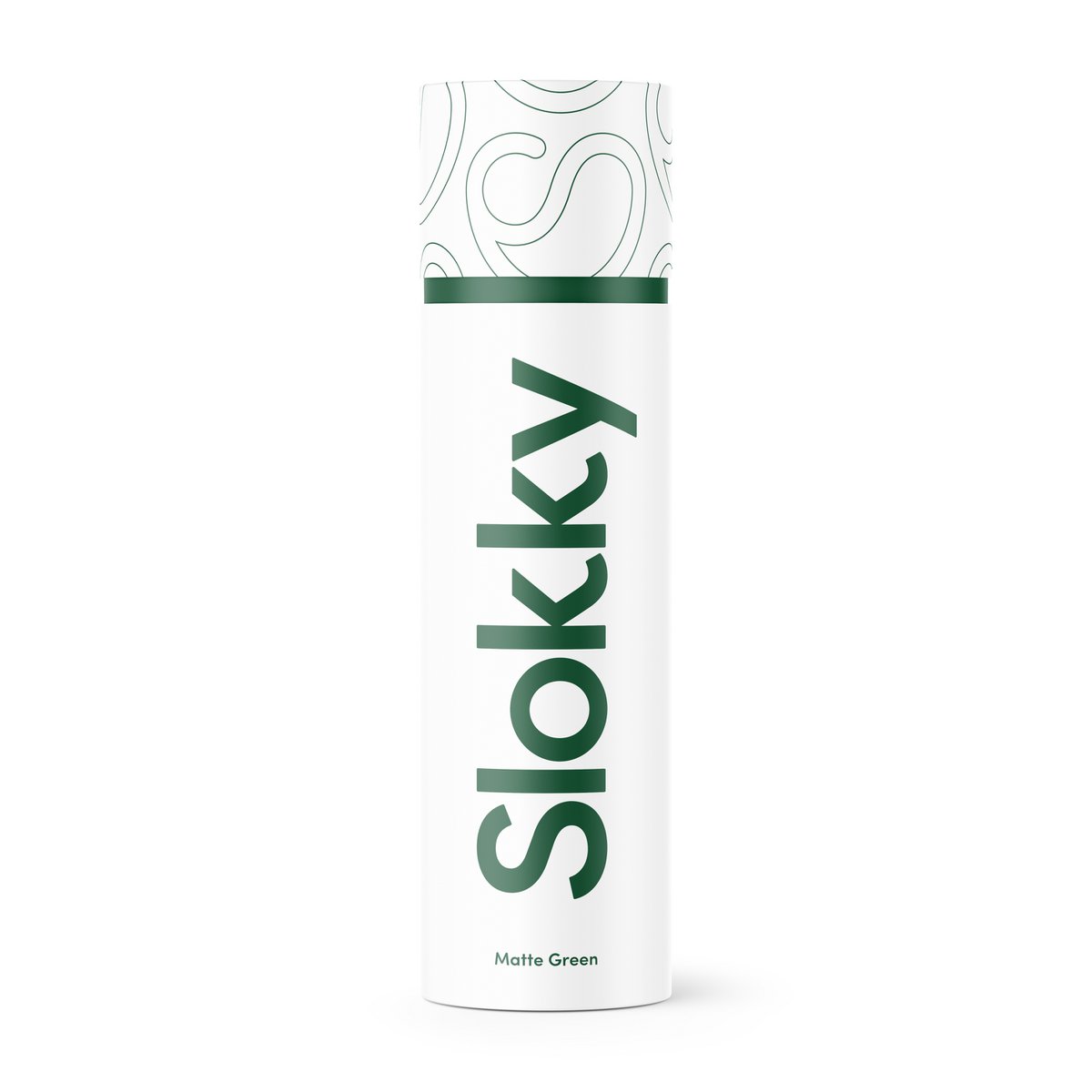 Slokky Matte Green Bottle - 500ml