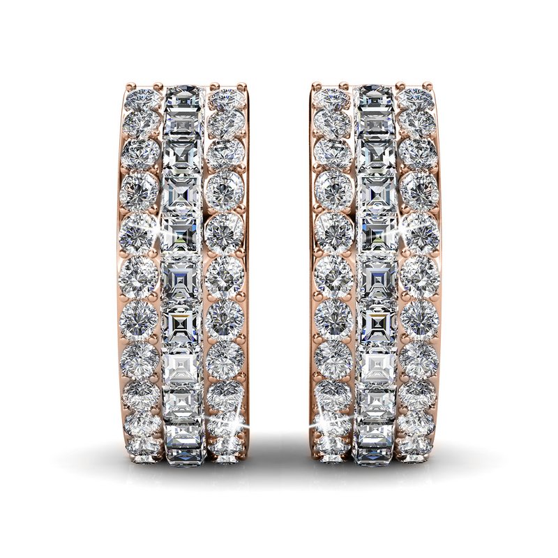 Boucles d'oreilles Olena - O Rosé et Cristal