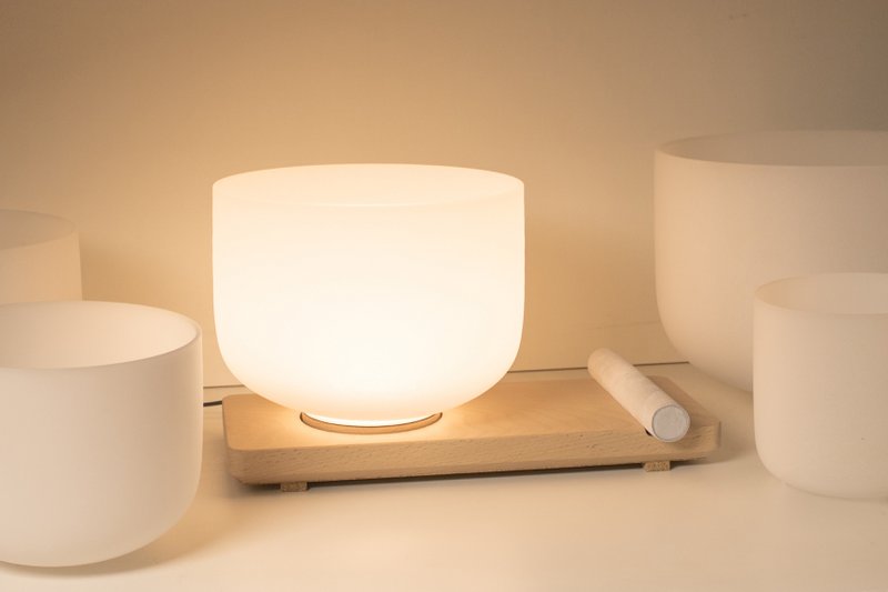 ZENLUMEN med 10'' syngeskål - Bordlampen til afslapning og fokus