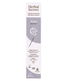 Expositor de Inciensos ecológicos certificados BioAroma. Ayurveda . Comercio Justo. Zero Waste. 8 unid de cada de 12 fragancias