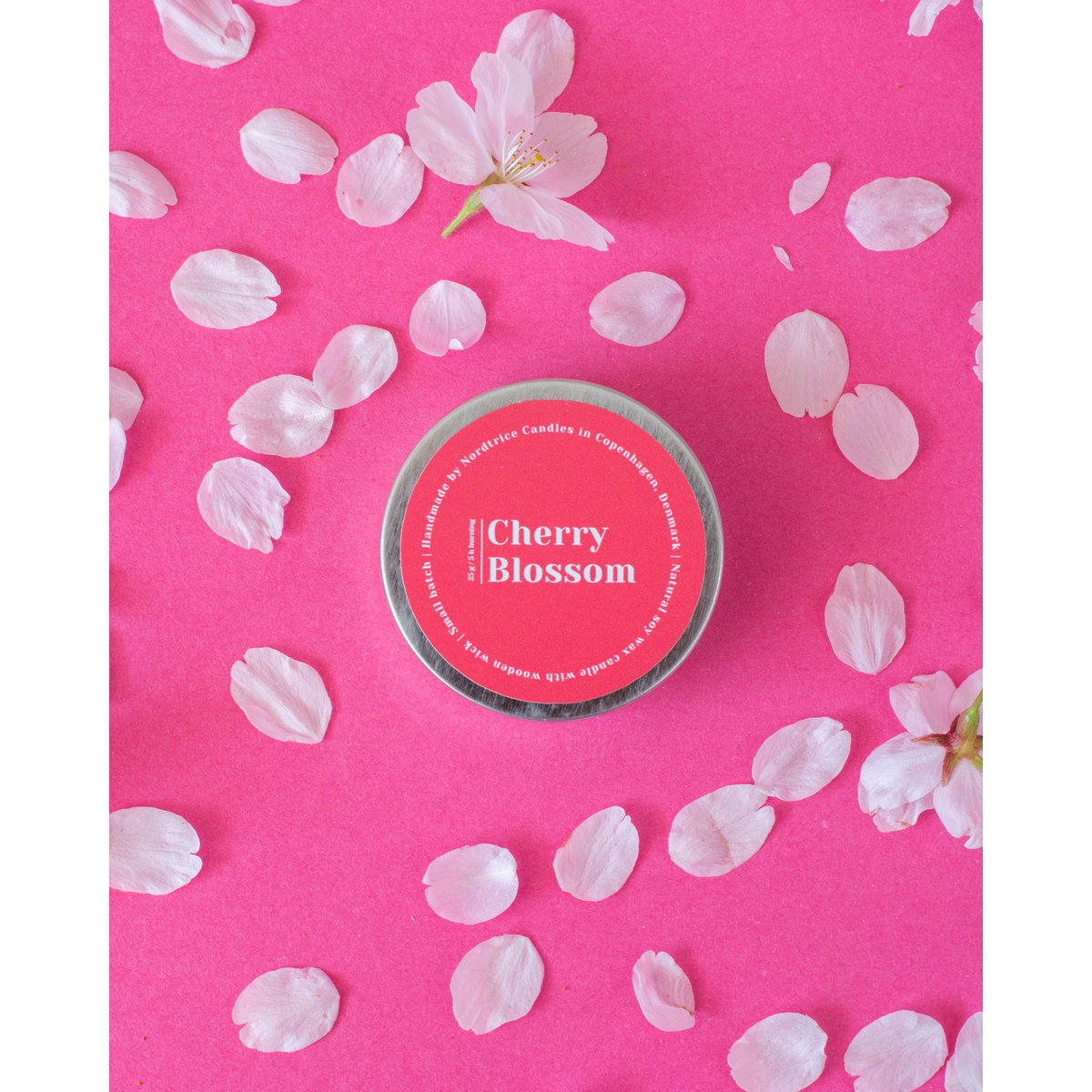 Mini scented soy candles, Cherry Blossom