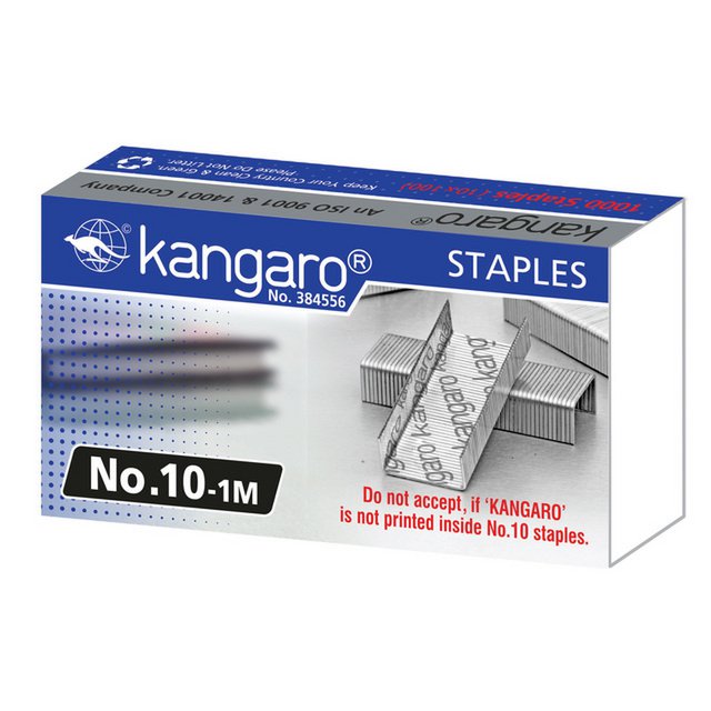 Nieten Kangaro No 10 doos 1000 stuks No 10