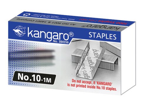 Staple Kangaro Nr. 10 Box 1000 Stück Nr. 10