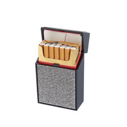 Portapacchi di sigarette scintillante x12