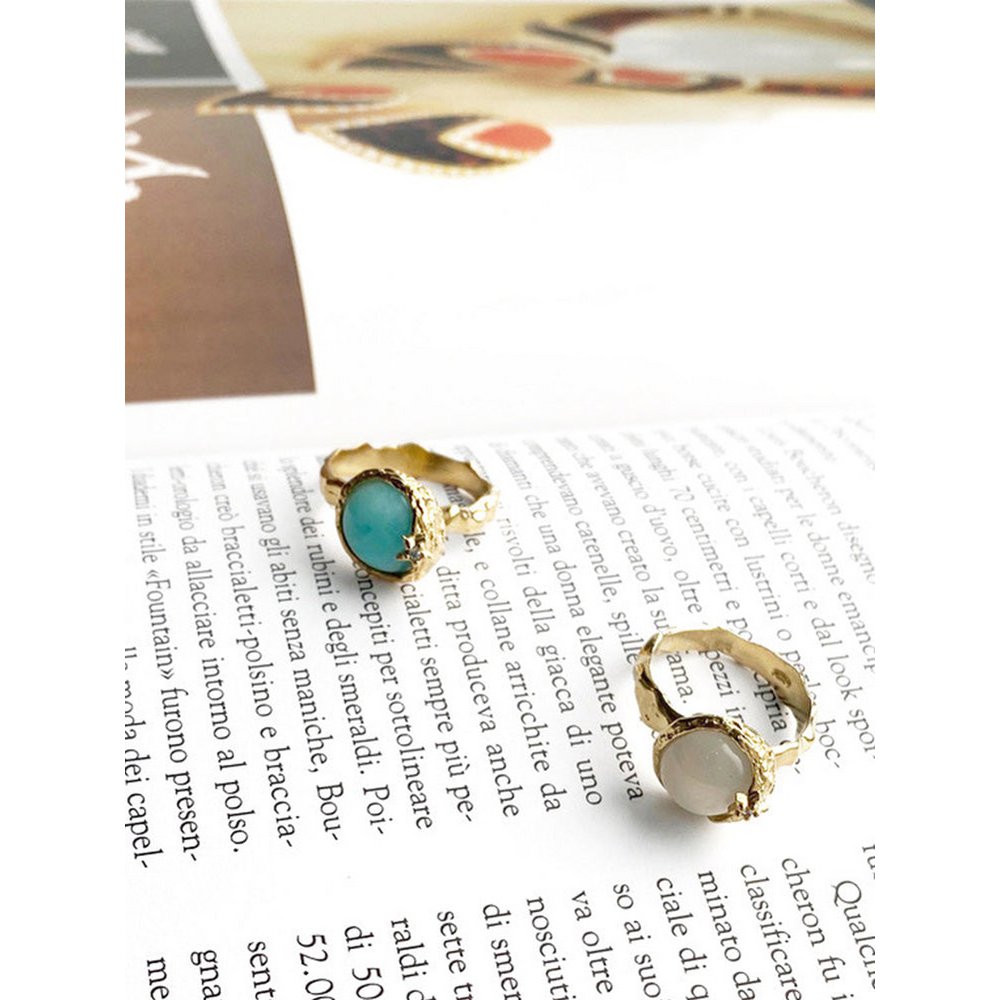 Ad Astra Moonstone Ring