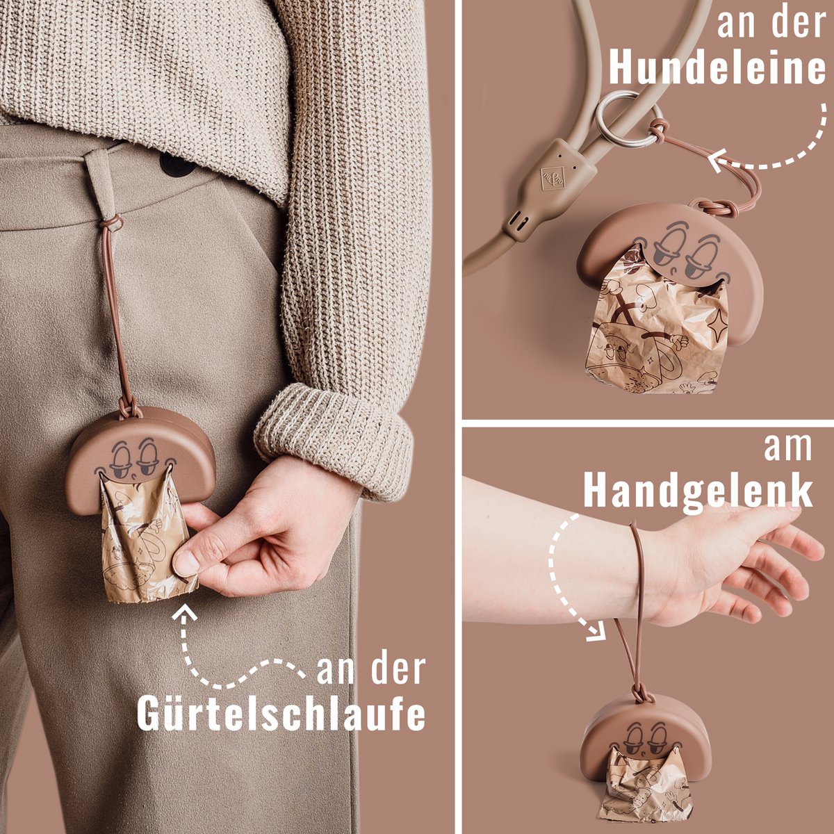 Geurende hondenpoepzakjesset