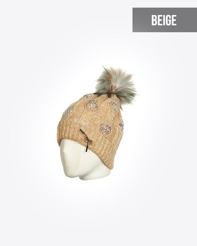 Gorro de mujer con pompón: BALI