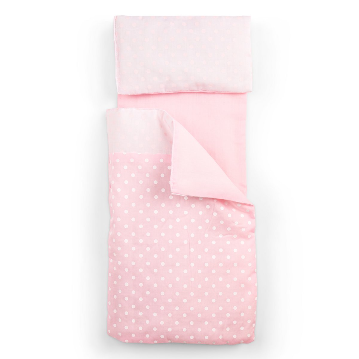 Wooden Doll Bed - Includes Duvet and Pillow